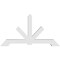 Ekena Millwork Vanguard Architectural Grade PVC Gable Bracket, 60"W x 32 1/2"H x 4"D x 4"F, 13/12 Pitch GBP060X33X0404VAN00 - alternate 3